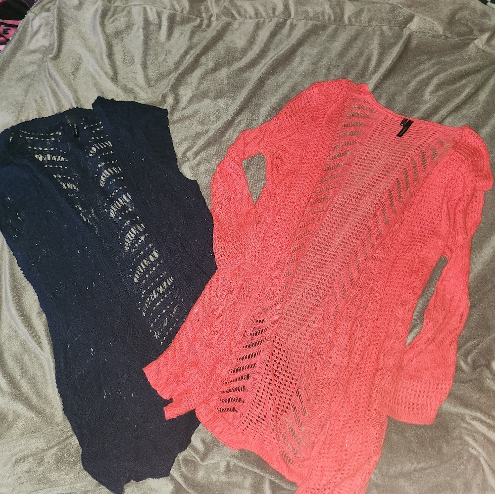 2 Maurice's long over coats